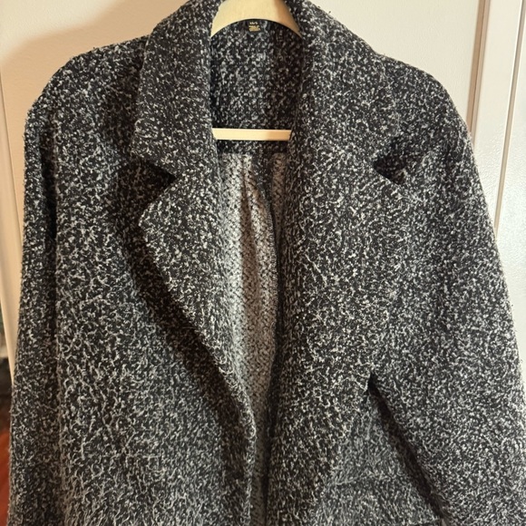 AFRM Bran Charcoal Tweed Coat - XS / S - Picture 6 of 7